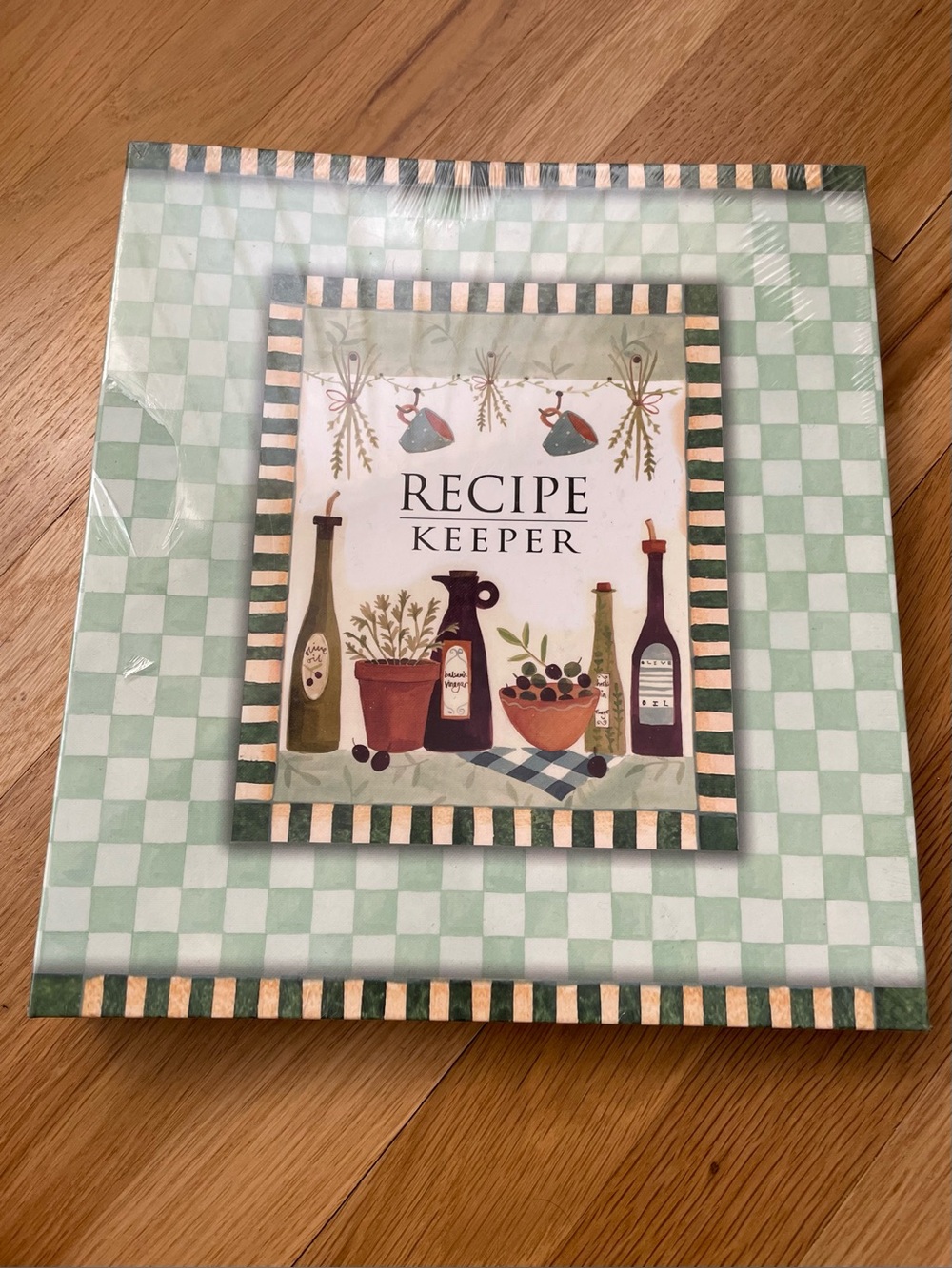 New Seasons Deluxe Recipe Keeper 3-Ring Recipe Binder / Organizer, NEW Sealed